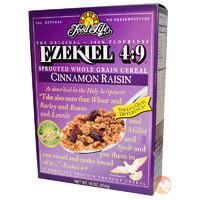 ezekiel 49 whole grain cereal cinnamon raisin 454g