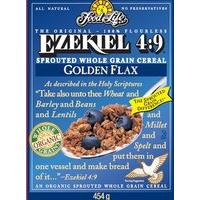 ezekiel 49 whole grain cereal golden flax 454g