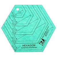 EZ Quilting Hexagon Shapes Rotary Cutting Template 185002