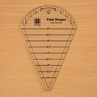 ez quilting petal shapes acrylic template 184993