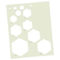 EZ Quilting Hexagon Template Sheet 275973