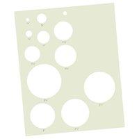 ez quilting circles template sheet 275972