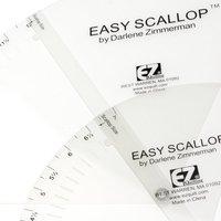 ez quilting easy scallop tool acrylic 238446