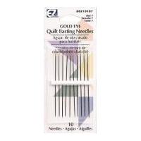 EZ Gold Eye Quilting Basting Needles