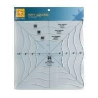 EZ Wavy Squares Acrylic Quilting Template