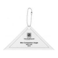 ez mini companion angle quilting template keychain