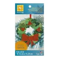 EZ Wreath Plastic Quilting Template