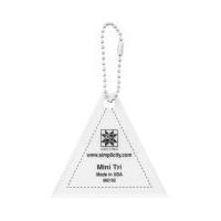 EZ Mini Triangle Quilting Template Keychain