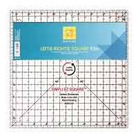 ez leftie rightie square acrylic quilting template