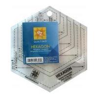 EZ Hexagon Shapes Acrylic Quilting Templates