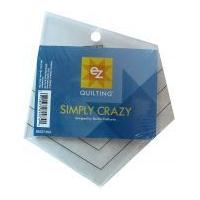 EZ Simply Crazy Acrylic Quilting Template