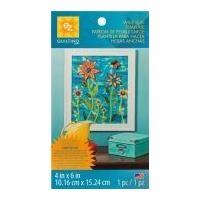 ez wide leaf plastic quilting template