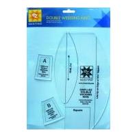 EZ Double Wedding Ring Acrylic Quilting Template