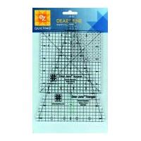 ez dear jane wedge square acrylic quilting template