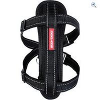 EzyDog Chest Plate Dog Harness (L) - Colour: Black