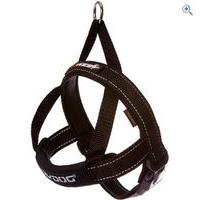 EzyDog Quick Fit Harness (XS) - Colour: Black
