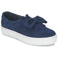 F-Troupe Bow Vulc women\'s Slip-ons (Shoes) in blue