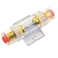 F001 Car Amplifier Inline 60A Gold Plated AGU Fuse Holder (1PCS)