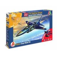 F16 Fighting Falcon 2x1 Model + Jigsaw