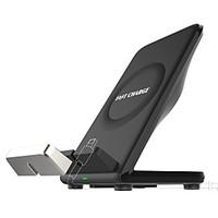 F18 Fast Wireless Charger Fast Charge Qi Standard for Samsung Galaxy S8 S8 S7 edge S7 S6 Note5 and iPhone Charging Dock Optional