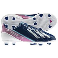 F10 TRX FG Kids Football Boots Dark Blue/Vivid Pink/Running White