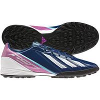 F10 TRX TF Football Trainers Dark Blue/Vivid Pink/Running White