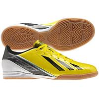 F10 IN Football Trainers Vivid Yellow/Green Zest/Black