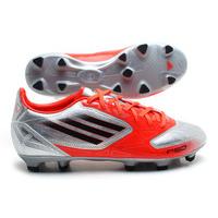 F10 TRX FG Football Boots Metallic Silver/Black/Infra Red