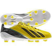 F50 adizero TRX FG Leather Football Boots Vivid Yellow/Green Zest/Black