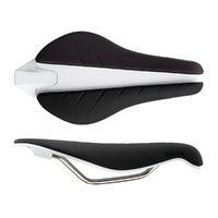 Fabric - Tri Flat Race Saddle Black/White