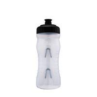 fabric cageless water bottle 22oz clearblack