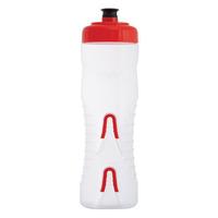 Fabric Cageless Bottle 750ml Clear/Red