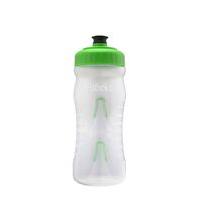 Fabric Water Bottle 22oz Clear/Green