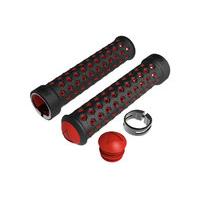 Fabric Lite Lock-On Grips Black/Red