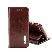 fashion smoothy genuine leather cover for iphone 55s