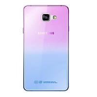 Fashion Soft TPU Gradient Color Back Cover Case For Samsung Galaxy A3 A5 A7 2016 A8 A9