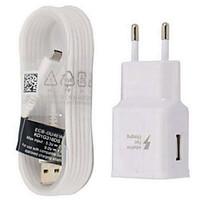 Fast Charge / Charger Kit Home Charger EU Plug / US Plug 1 USB Port with Cable For Android Cellphone(5V , 2A)