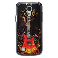 Fashion Guitar Pattern Aluminum Hard Case for Samsung Galaxy S4 mini I9190