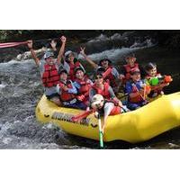 family float trip on the stanislaus river near yosemite