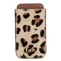 Fab-Smartphone covers - iPhone 4/5 Cover 3 Letter Logo - Brown