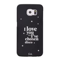 Fab-Smartphone covers - Disco Glitter Hardcase Galaxy S6 - Black