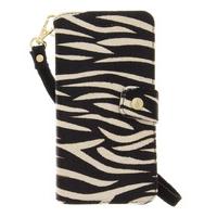 fabienne chapot smartphone covers crazy zebra booktype iphone 5 white