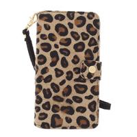 Fab-Smartphone covers - Funky Panther Booktype Galaxy S5 - Brown
