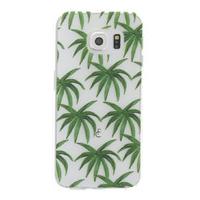 Fabienne Chapot-Smartphone covers - Palm Leaves Softcase Samsung Galaxy S6 Edge - Green
