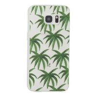 Fabienne Chapot-Smartphone covers - Palm Leaves Softcase Samsung Galaxy S7 Edge - Green