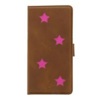 Fabienne Chapot-Smartphone covers - Pink Reversed Star Booktype Huawei P9 Lite - Brown