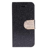 Fashion Wallet Case Flip Leather Stand Cover with Card Holder for iPhone 6 Plus Black