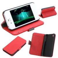 fashion wallet case flip leather stand cover with card holder for ipho ...