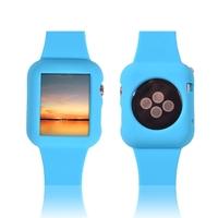 Fashion Design Silicon Watchband for Apple iWatch 42mm Eco-friendly Material Ultrathin Lightweight Fashionable Portable Anti-scratch Anti-skid Durable