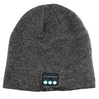 Fashion TM5 Earphone Soft Warm Beanie Hat Wireless Bluetooth 3.0 Smart Cap Headset Headphone with Microphone Answering/Hang Up Calls Listening Music